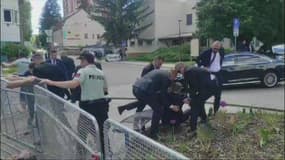 Le Premier ministre slovaque Robert Fico a été touché par plusieurs balles le 15 mai 2024 à Handlova