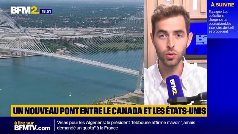 Pont Gordie-Howe: Quel est ce nouveau pont entre les États-Unis et le Canada ?