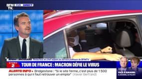 Story 2 : Emmanuel Macron défie le virus sur le Tour de France - 16/09