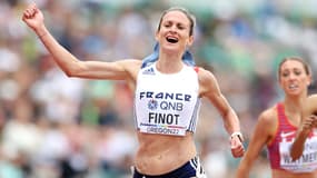 Alice Finot aux Mondiaux d'athlétisme sur 3000m steeple, le 16 juillet 2022