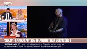 LA CULTURE D'ALIX - "Je me sens complètement vulnérable": le chanteur québécois Garou se produit seul sur scène, avec son nouveau spectacle "Solo"