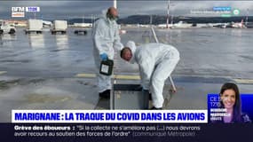 Les pompiers traquent le Covid dans les avions