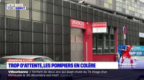 Urgences à Lyon: trop d'attente, les pompiers en colère