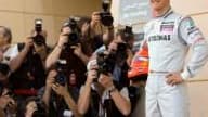 Michael Schumacher a attiré tous les photographes à Sakhir