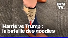 T-shirts, mugs, chaussettes… Les produits dérivés, l'autre champ de bataille entre Kamala Harris et Donald Trump