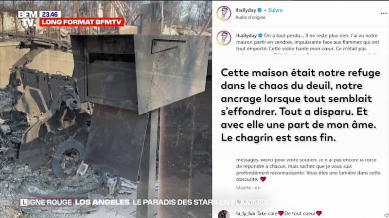 LIGNE ROUGE - Paris Hilton, Laeticia Hallyday, Patrick Bruel...ces stars qui ont perdu leur maison dans les incendies en Californie