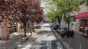 La rue du Tribunal, à Manosque.