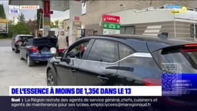 Bouches-du-Rhône: de l'essence à moins de 1,35 euros 