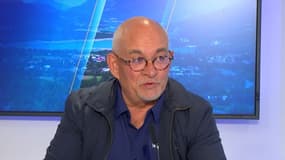 Marcel Cannat, maire de Réotier et vice-président des Hautes-Alpes, sur le plateau de BFM DICI.