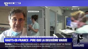 Patrick Goldstein (chef des urgences du CHU de Lille): "Des décisions difficiles pourraient être prises"
