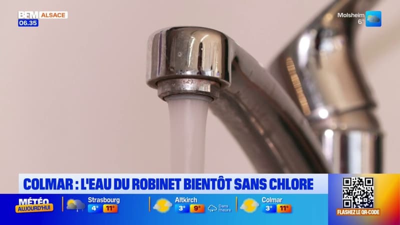 L'agglomération de Colmar supprime le chlore dans l'eau du robinet