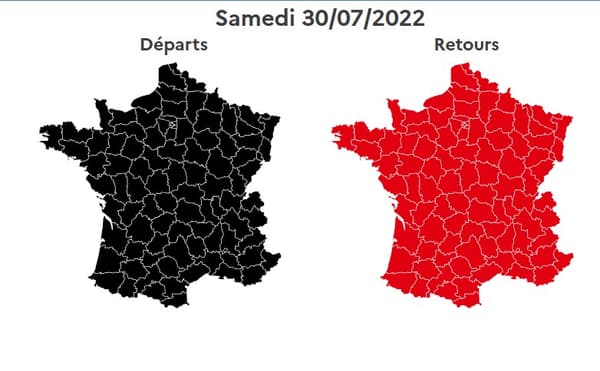 Cette journée sera classée noire dans le sens des départs dans toute la France.