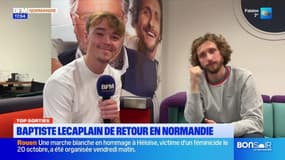 Top Sorties du vendredi 15 novembre - Baptiste Lecaplain de retour en Normandie 