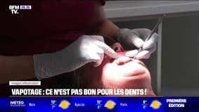 Une alerte d'étude anglaise sur le danger de vapotage sur la santé bucco-dentaire