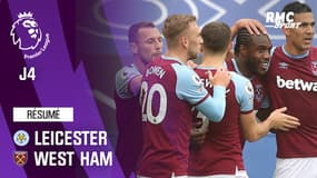 Résumé : Leicester 0-3 West Ham - Premier League (J4)