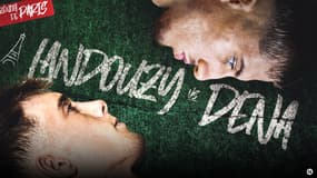 L'affiche du choc entre Paul Dena et Allan Landouzy à Hexagone MMA 23, le 10 janvier 2025 