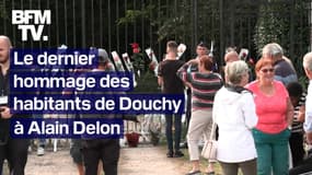  "C'était notre petite star à nous": les habitants de Douchy rendent un dernier hommage à Alain Delon