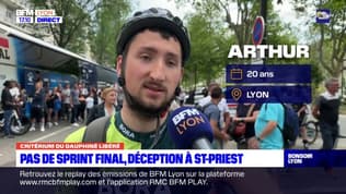 Criterium du Dauphiné: la course neutralisée après une chute, petite déception à Saint-Priest