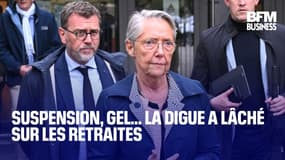  Suspension, gel… La digue a lâché sur les retraites 