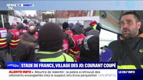 Retraites: la CGT coupe le courant au stade de France et au chantier du village olympique
