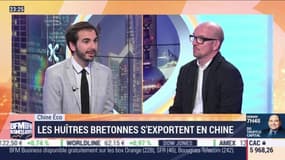 Chine éco : les huîtres bretonnes s’exportent en Chine par Erwan Morice - 17/12