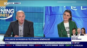 Bruno Bertin (DRH France du groupe PSA): 10 euros d'indemnités par mois pour le télétravail, trop faible? "On verra les ajustements qu'il faut faire, aujourd'hui nous avons trouver l'équilibre avec les partenaires sociaux"