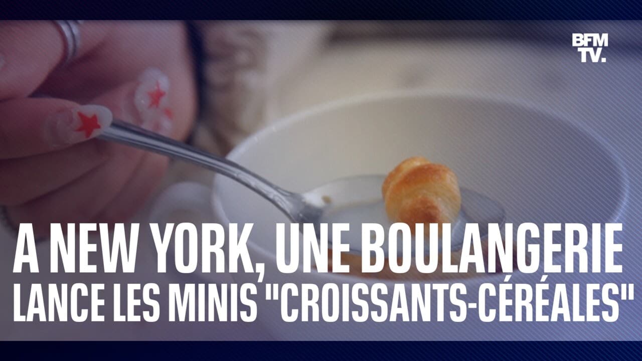 In New York, a bakery launches mini “cereal croissants”