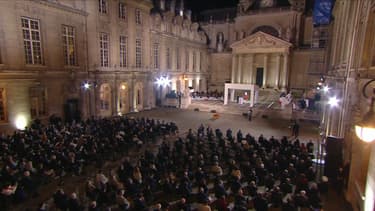 La cérémonie en hommage à Samuel Paty s'est tenu mercredi soir à la Sorbonne