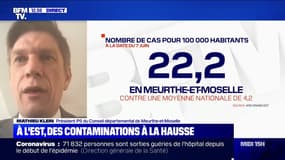 Hausse des contaminations en Meurthe-et-Moselle : le président du Conseil départemental appelle à "la plus grande vigilance"