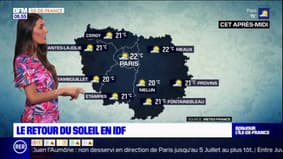 Météo Paris-Île-de-France: le soleil sera de la partie malgré quelques nuages ce vendredi, jusqu'à 22°C à Paris