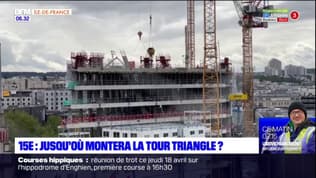 Paris: la tour Triangle s'élève mais son avenir reste incertain 