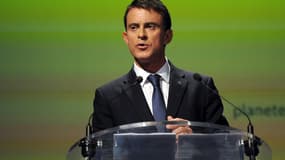 Manuel Valls, dimanche, au congrès du Parti radical de gauche. 