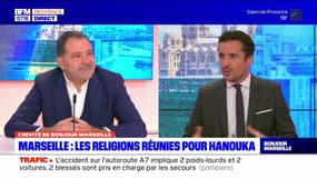 Marseille: le président d'honneur du Crif Marseille Provence, évoque la symbolique de la fête de Hanouka
