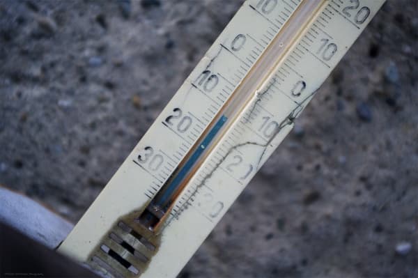 En Alsace, la température descend en dessous des -10°. En Alsace, la température descend en dessous des -10°.