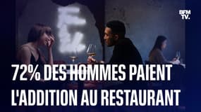 Paiement de l’addition, choix du vin, plats des enfants: au restaurant, les stéréotypes de genre perdurent 