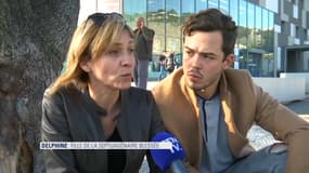 Delphine, fille de la septuagénaire blessée à Nice au micro de BFMTV.