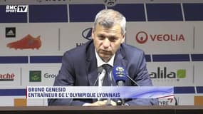 Genesio : "Je regrette de ne pas avoir sorti Lacazette avant"