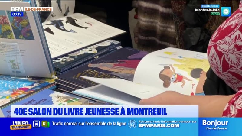 La 40e édition du Salon du livre et de la presse jeunesse de Montreuil a ouvert ses portes ce mercredi.