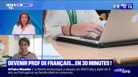 Pénurie de professeurs: "C'est tromper les élèves et les familles que de laisser croire que l'on peut devenir ainsi prof de français", s'indigne la secrétaire générale du Snes-FSU 