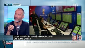 "Je suis contre l'arbitrage vidéo depuis toujours, mais je suis prêt à changer d'avis, si on me montre que c'est meilleur pour le football. J'ai peur que ça casse le rythme"