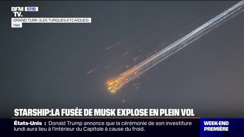 Starship: une enquête ouverte après l'explosion de la fusée d'Elon Musk en plein vol