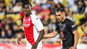 Breel Embolo lors de Monaco-Toulouse (1-2), le 3 juin 2023