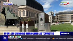 Lyon: les urinoirs publics installés dans la ville intriguent les touristes