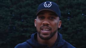 Anthony Joshua dans une vidéo postée sur ses réseaux, le 23 septembre 2024