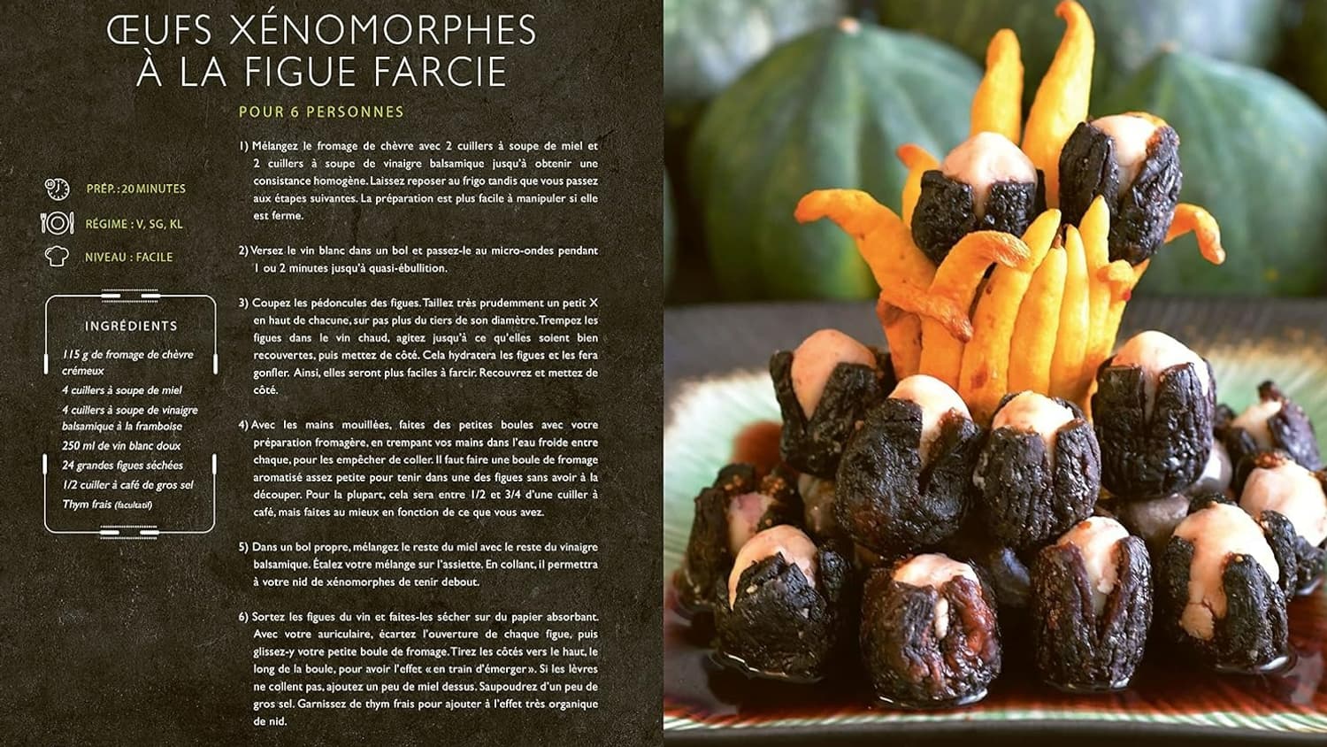 Le livre de recette Alien Le livre de recette Alien