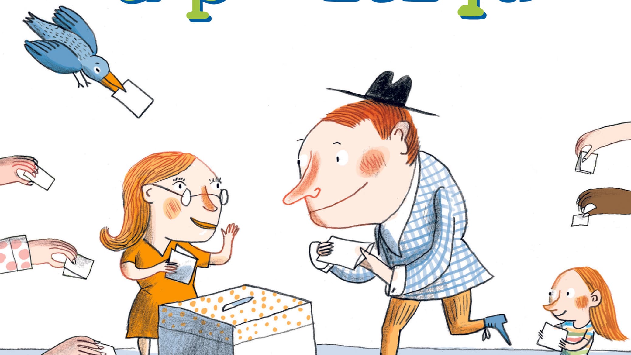 "La Politique" d'Alexia Delrieu et Sophie de Menthon (illustrée par Clotilde Perrin) "La Politique" d'Alexia Delrieu et Sophie de Menthon (illustrée par Clotilde Perrin)