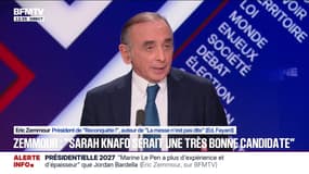 Présidentielle 2027: "A priori, je serai candidat", déclare Éric Zemmour ("Reconquête")