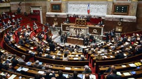 L'hémicycle de l'Assemblée nationale (image d'illustration)