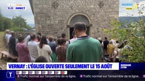 Vernay : l'église ouverte seulement le 15 août 