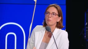 La ministre des Comptes publics Amélie de Montchalin le 18 juillet sur le plateau des Grandes Gueules